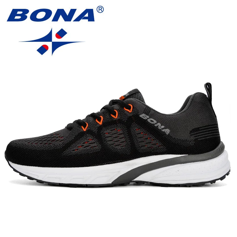 BONA Sneakers Men Shoes Sport Mesh Trainers